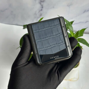vertu quantum flip da cá sấu xanh cũ Đẹp 99%